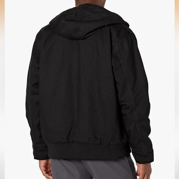 Carhart loose fit black hooded jacket 0J0131m  sz - 2XL - Picture 2 of 12